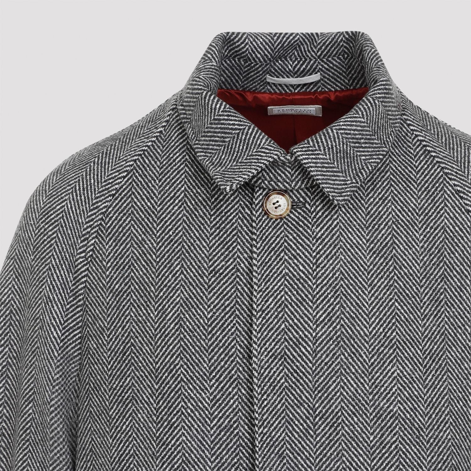 BRUNELLO CUCINELLI Elegant Wool Blend Jacket for Men