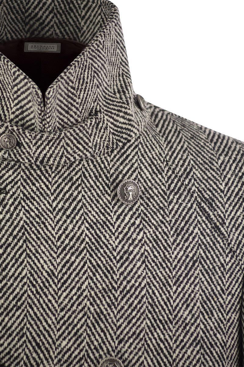 BRUNELLO CUCINELLI Sophisticated Men's Overcoat for FW24