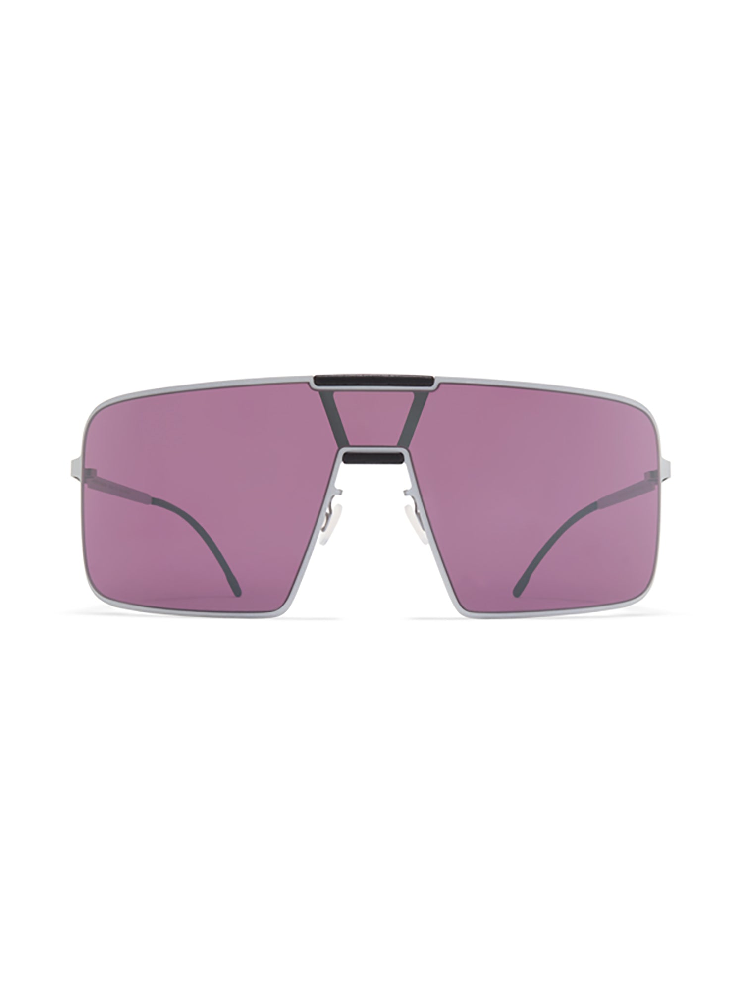 MYKITA Sleek Aluminum Sunglasses with 125mm Temple Size
