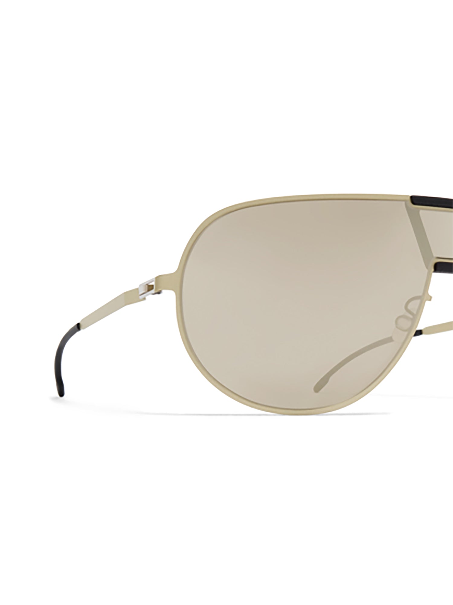 MYKITA Sleek Metallic Mini Sunglasses