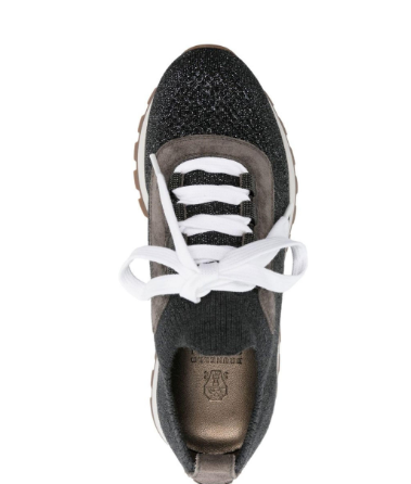 BRUNELLO CUCINELLI Sock-Style Low-Top Trainers for Women