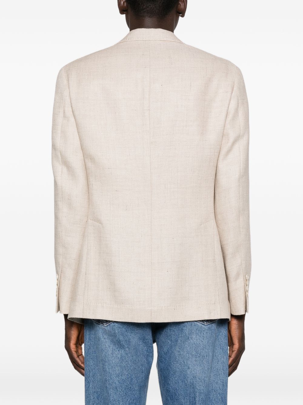 BRUNELLO CUCINELLI Single-Breasted Men's Jacket - SS26 Collection
