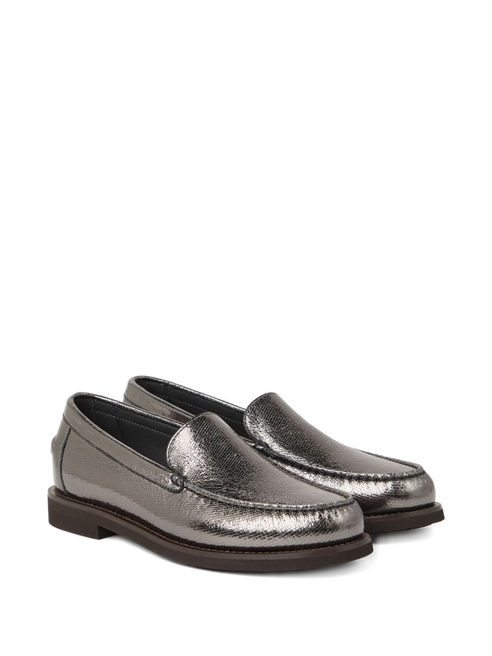 BRUNELLO CUCINELLI Elegant Leather Loafers for Women