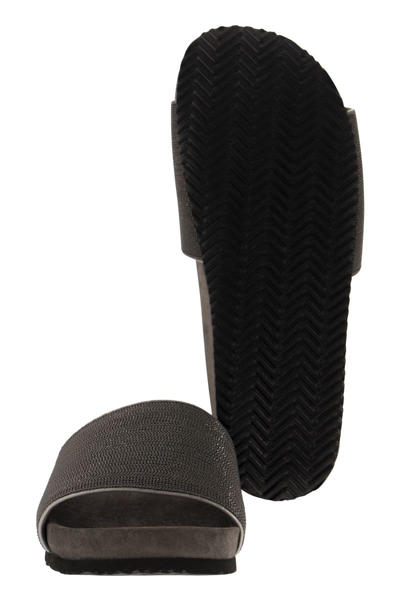 BRUNELLO CUCINELLI Classic One Belt Slippers for Women