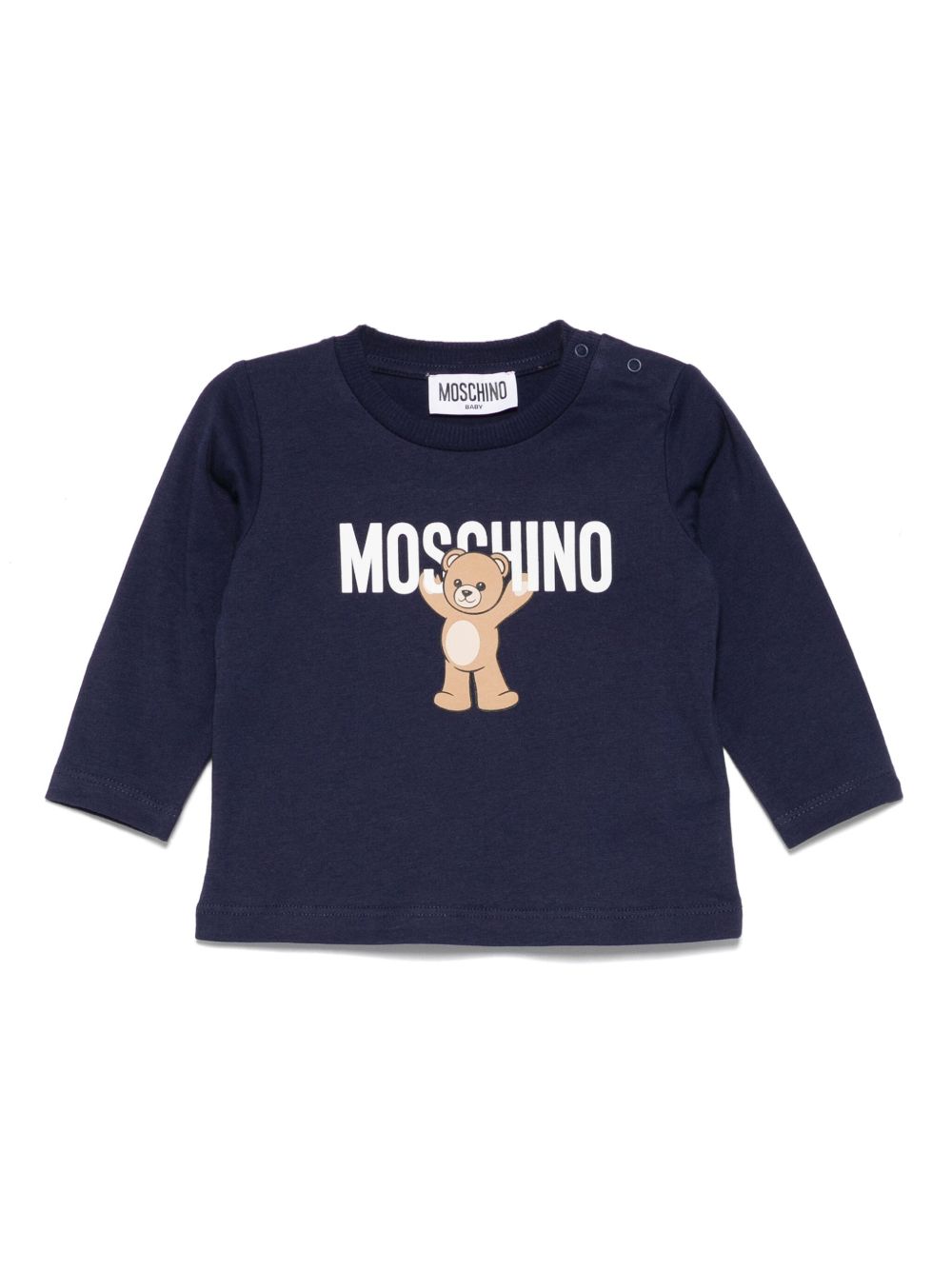 MOSCHINO KIDS Mini Teddy Bear Long-Sleeved T-Shirt