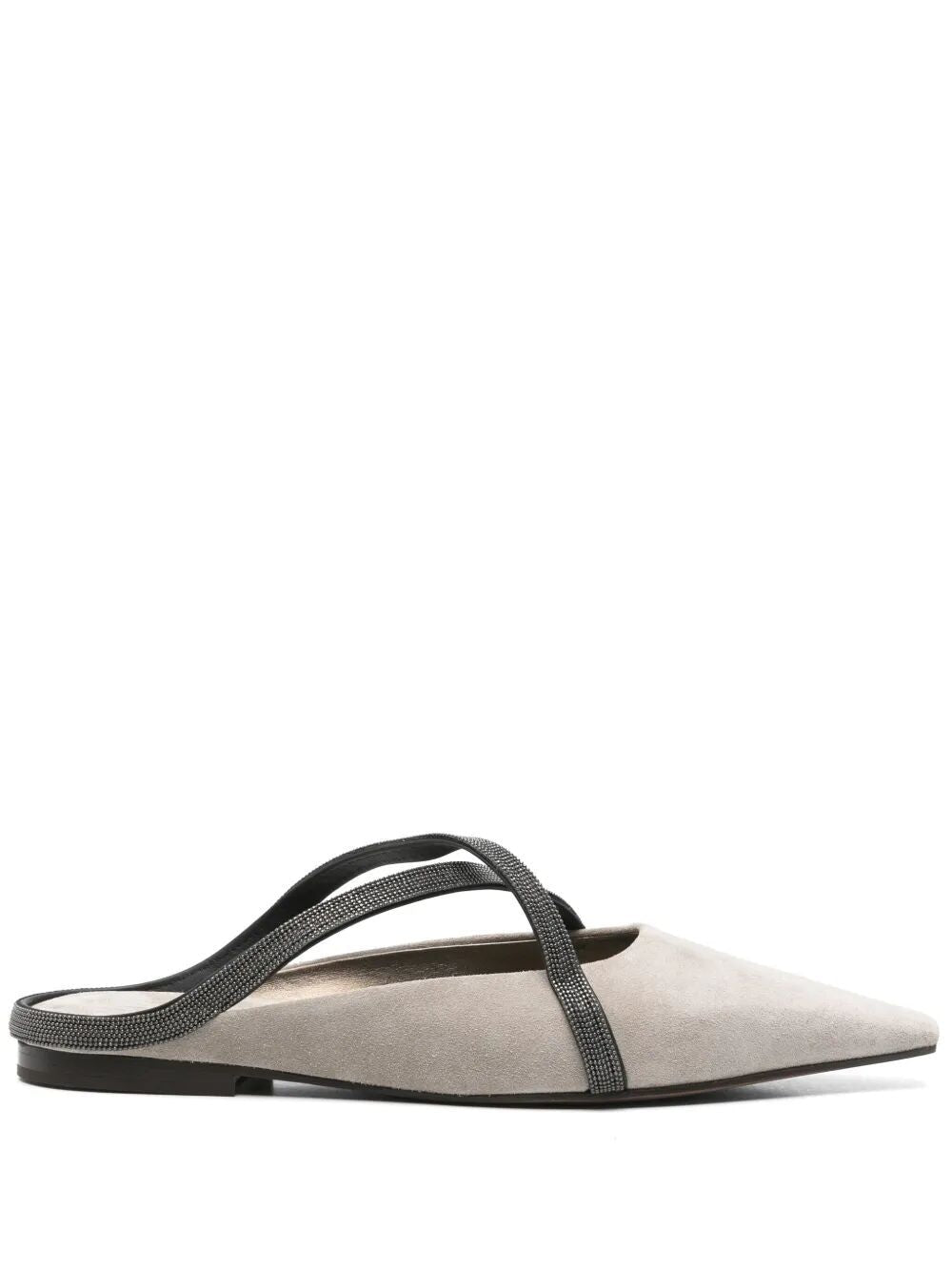BRUNELLO CUCINELLI Flat Square Pointed Ballet Shoes for Women