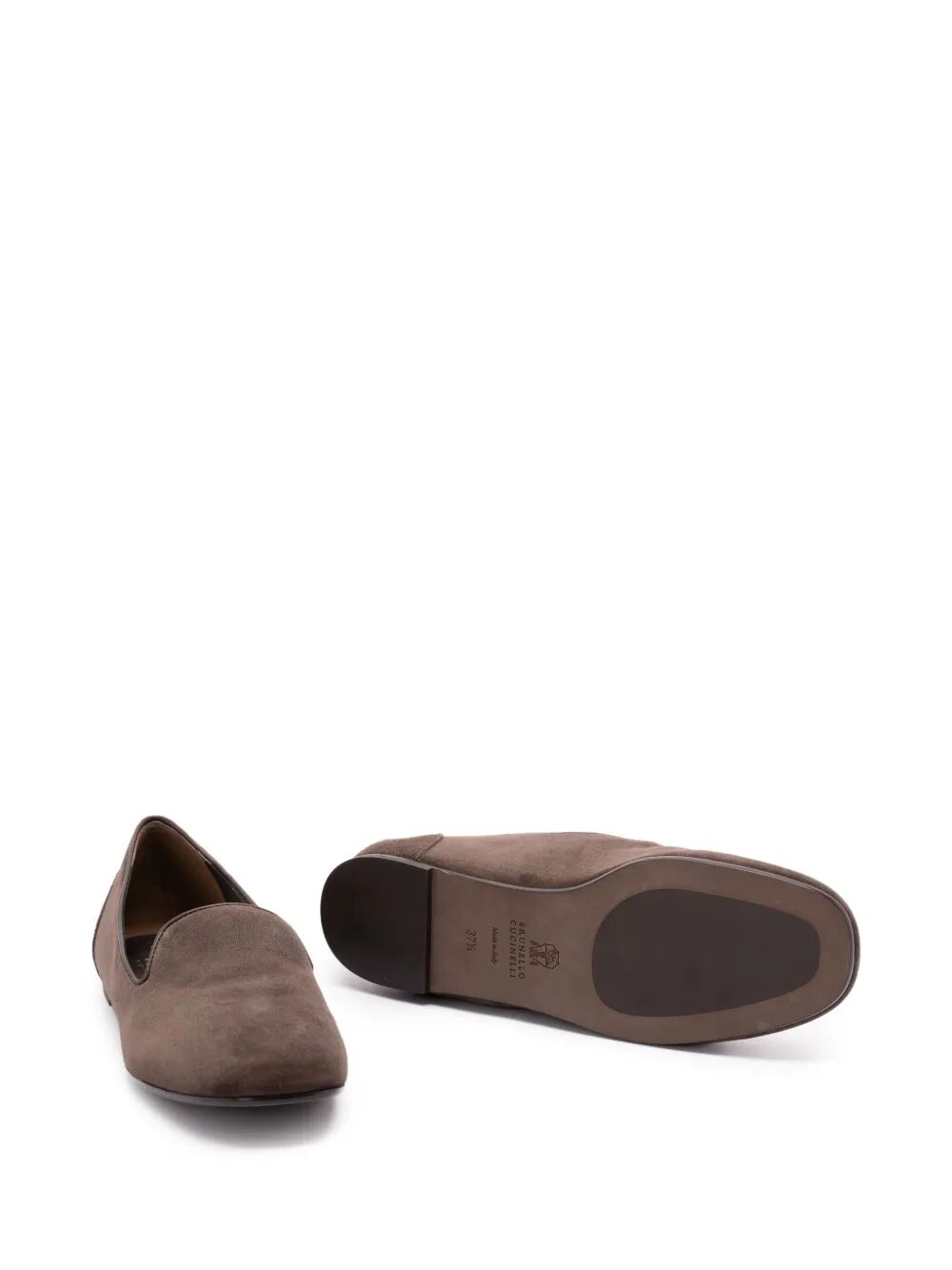 BRUNELLO CUCINELLI Suede Leather Loafers for Women
