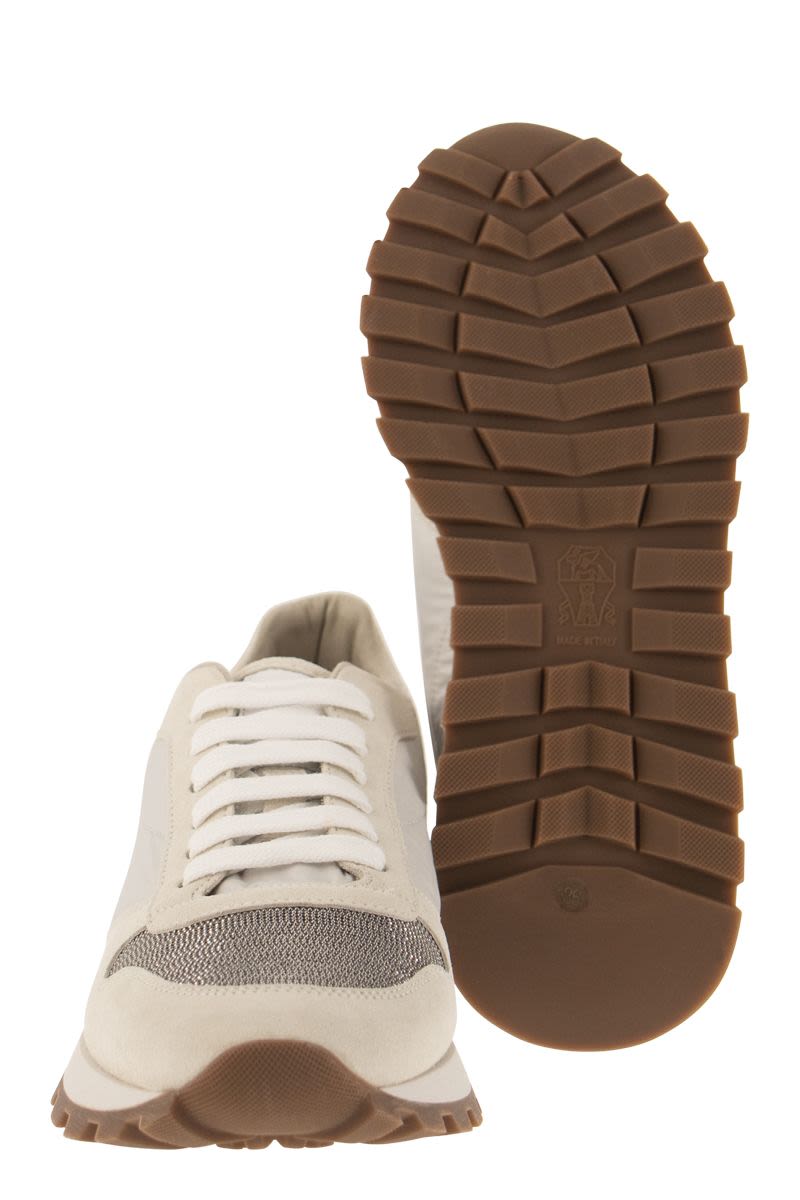 BRUNELLO CUCINELLI Color Block Low-Top Sneakers for Women