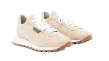 BRUNELLO CUCINELLI Lace-Up Rubber Sole Sandals for Women