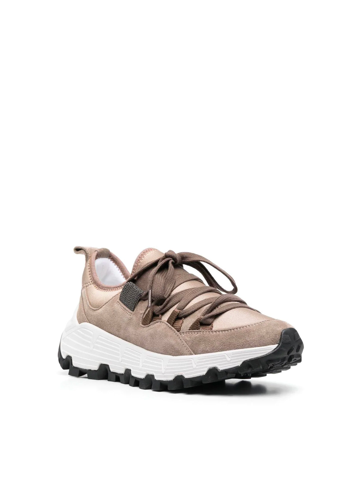 BRUNELLO CUCINELLI Sophisticated Women's Leather Sneakers