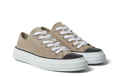 BRUNELLO CUCINELLI Women's Stylish Leather Sneakers