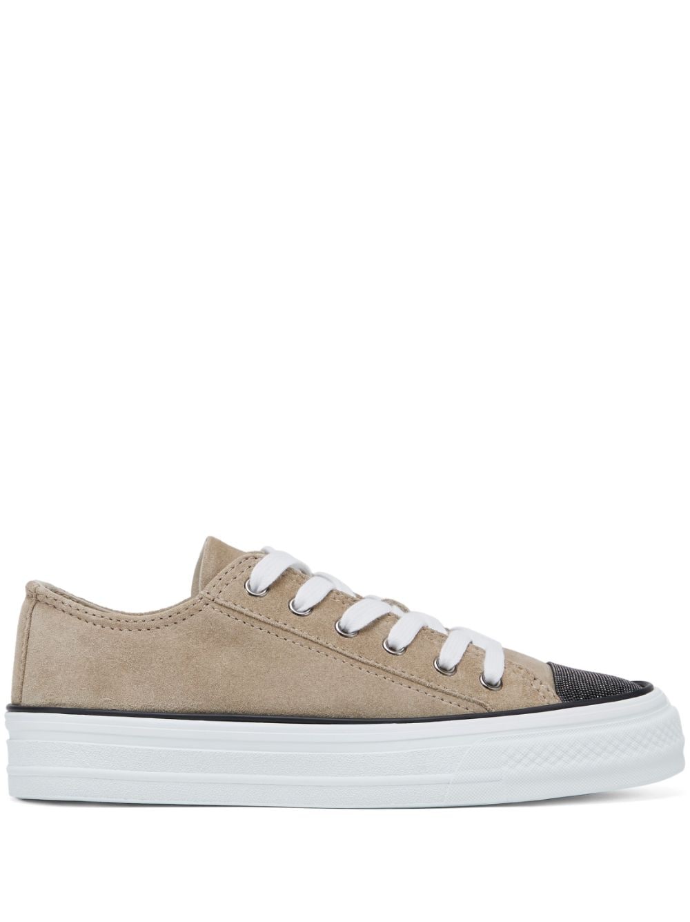 BRUNELLO CUCINELLI Women's Stylish Leather Sneakers