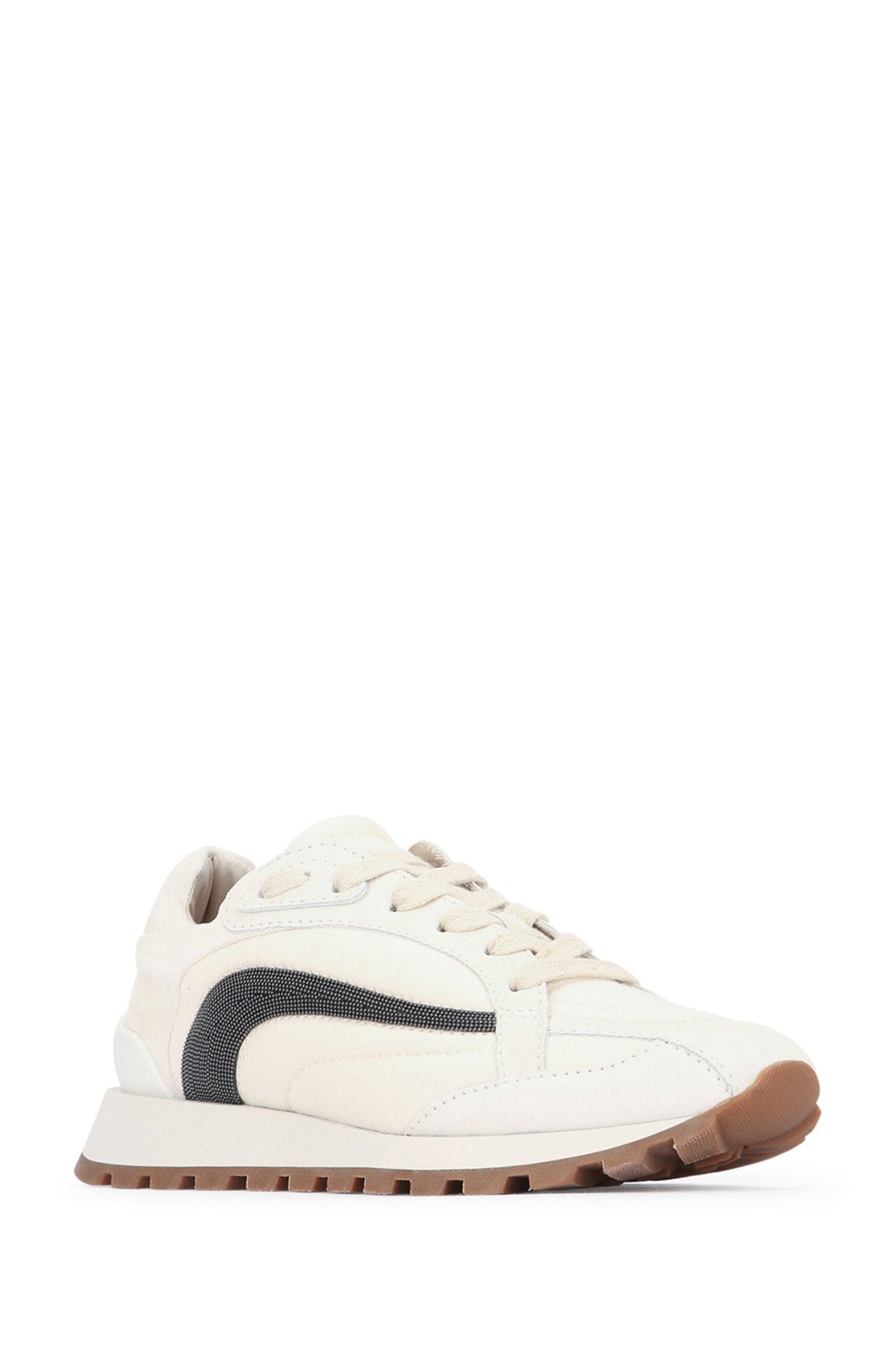 BRUNELLO CUCINELLI Monili Detail Women’s Sneaker