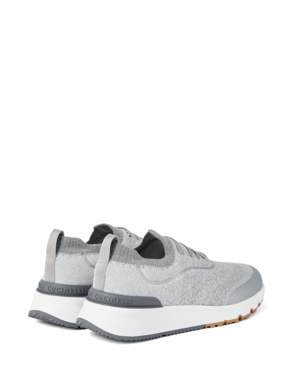 BRUNELLO CUCINELLI Cotton Knit Sneakers for Men