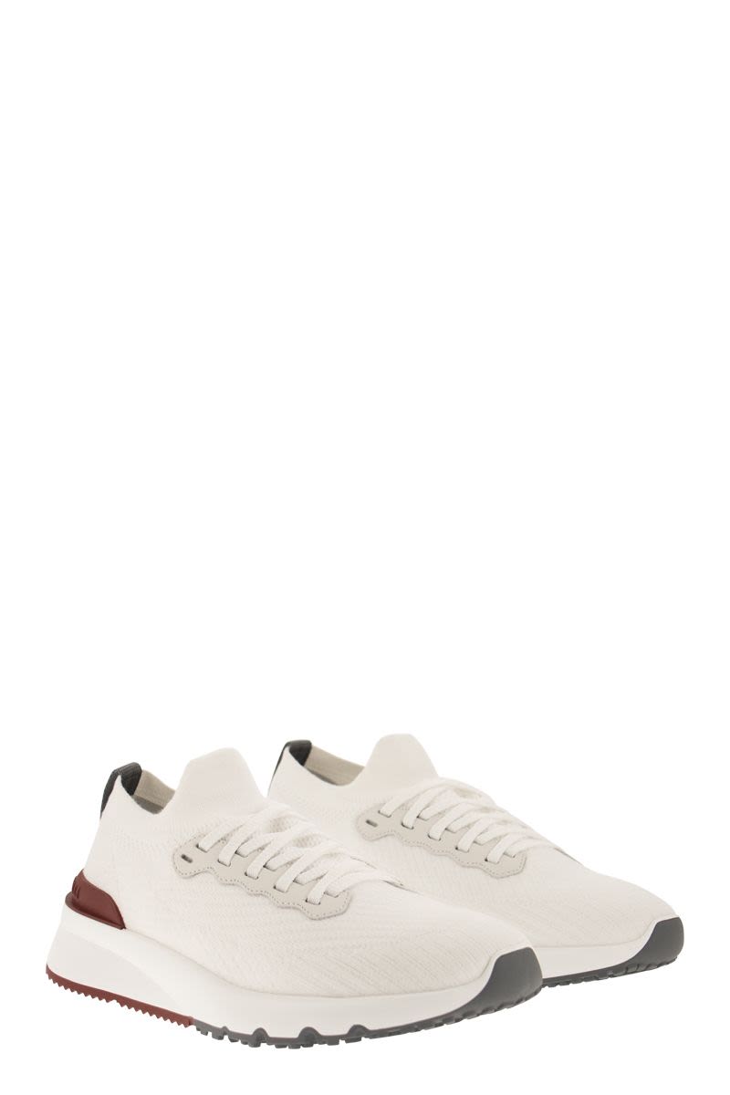 BRUNELLO CUCINELLI Men's Knit Sneaker
