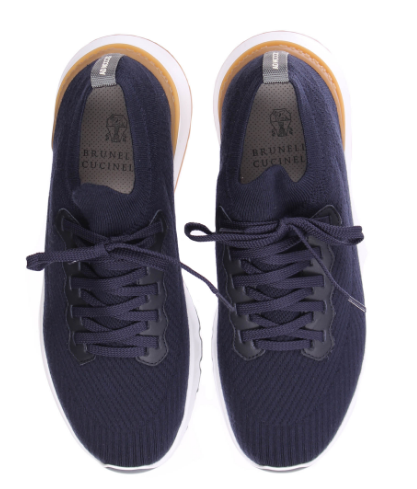 BRUNELLO CUCINELLI Wool Sneakers for Men - FW25 Collection