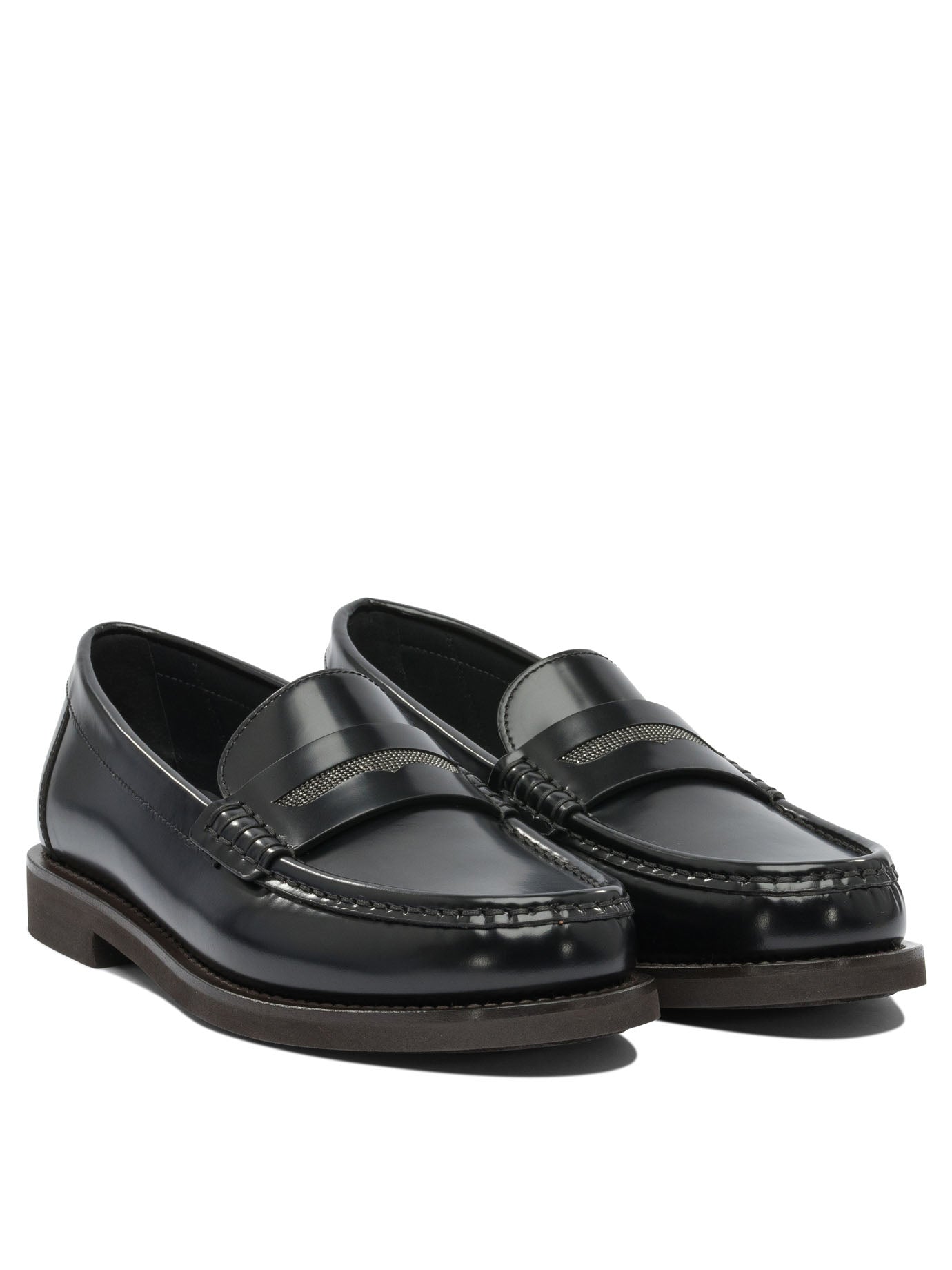 BRUNELLO CUCINELLI Elegant Rubber Loafers for Women