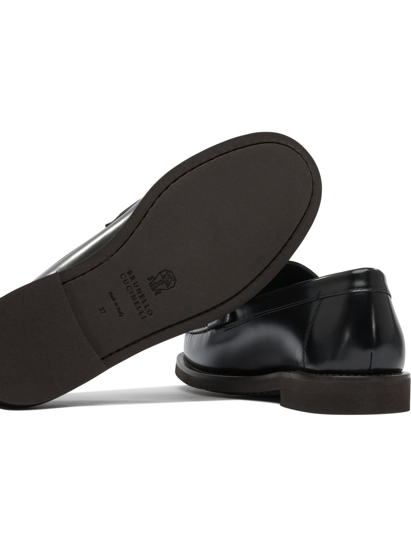 BRUNELLO CUCINELLI Elegant Rubber Loafers for Women