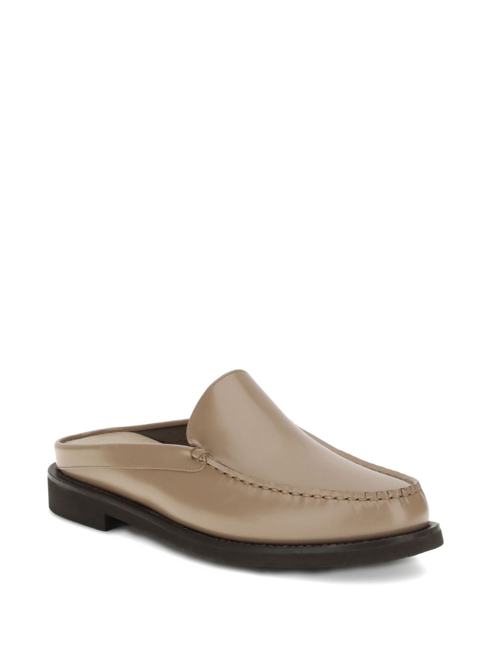 BRUNELLO CUCINELLI Leather Flat Sandals