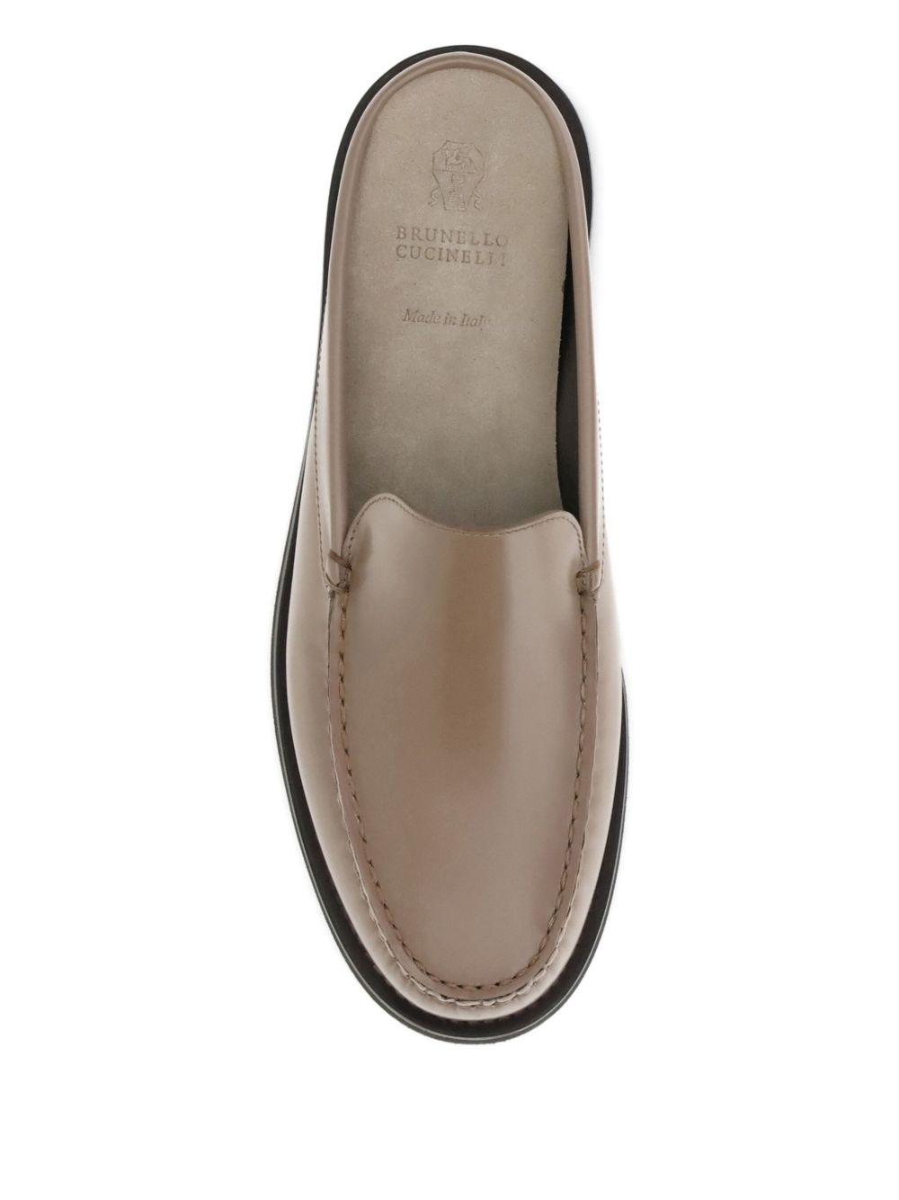 BRUNELLO CUCINELLI Leather Flat Sandals