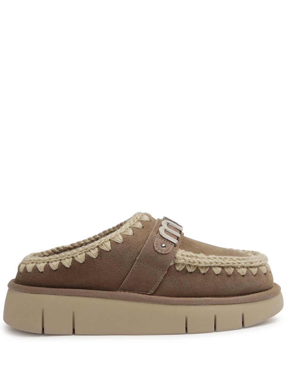 MOU Mini Suede Sandals for Women