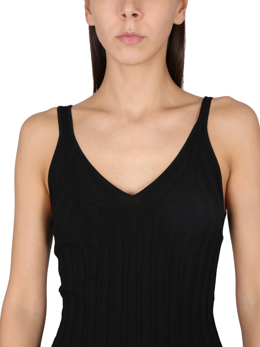 HELMUT LANG Round Shoulder Slim Fit Tank Top