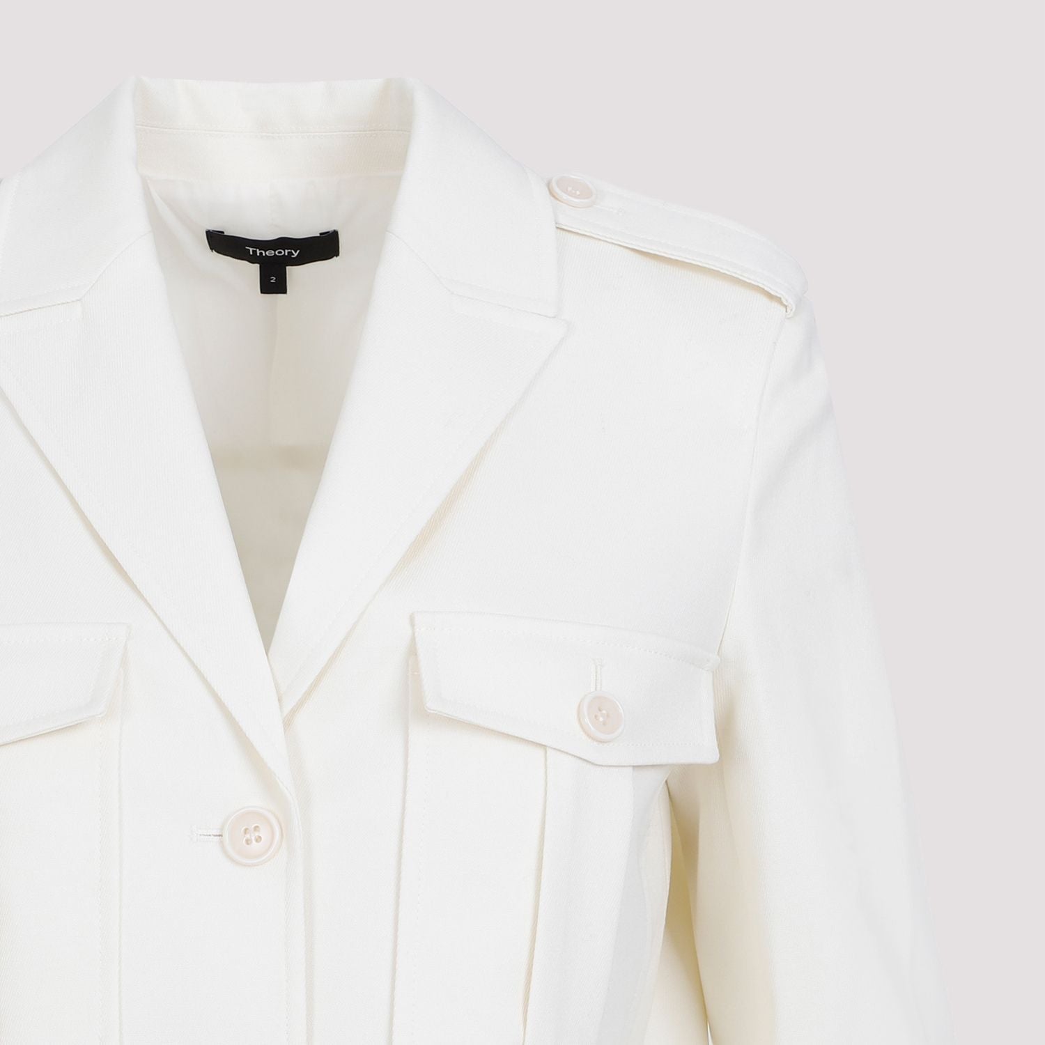 THEORY Wool Boxy Jacket for Women - SS24