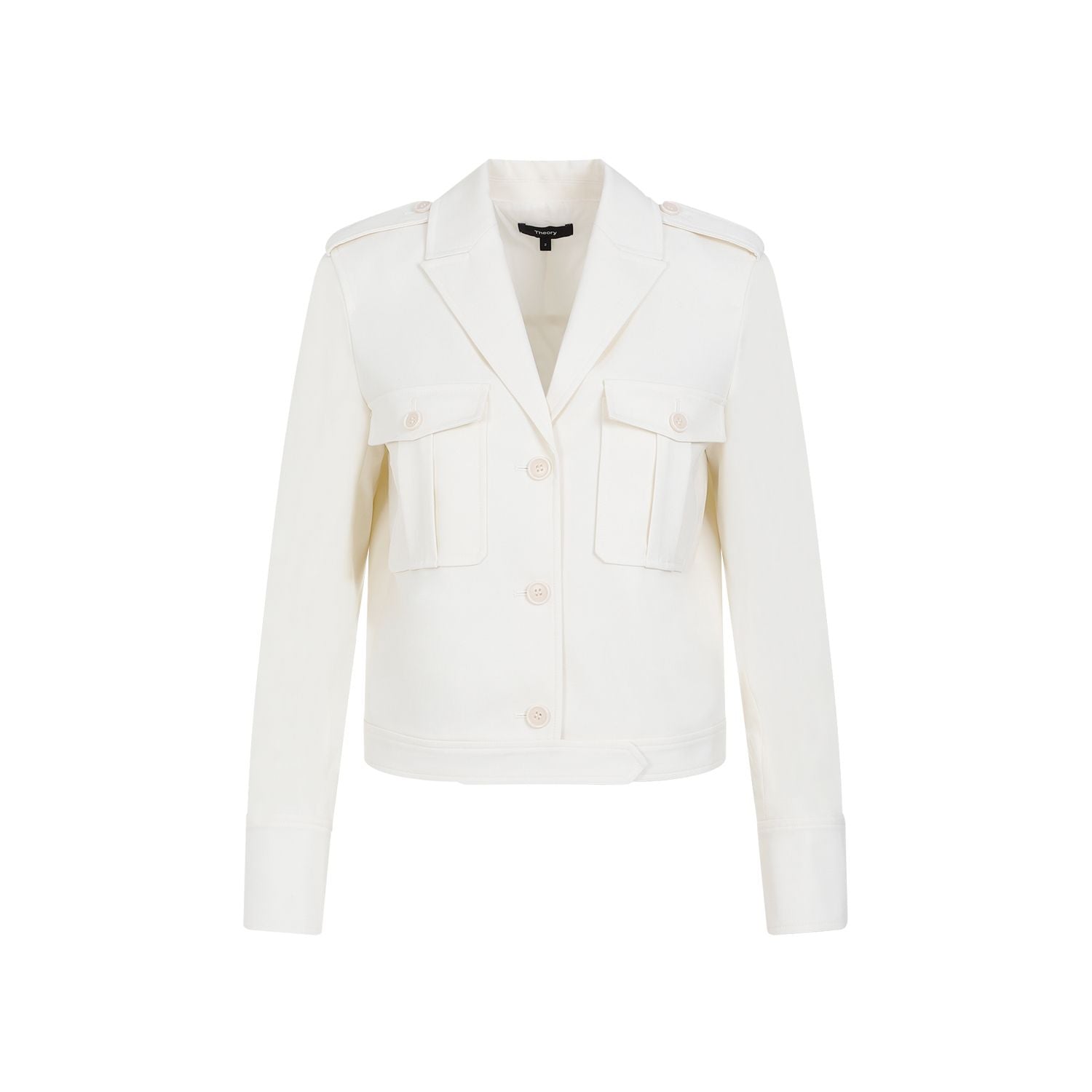 THEORY Wool Boxy Jacket for Women - SS24