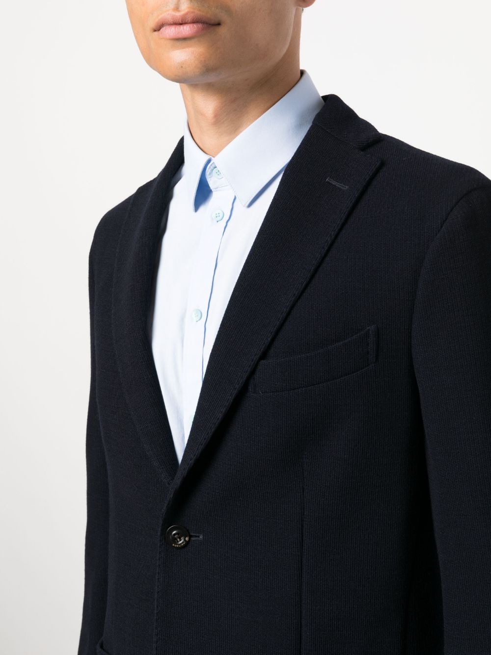 BOGLIOLI Tailored Wool-Cotton Blend Jacket for Men