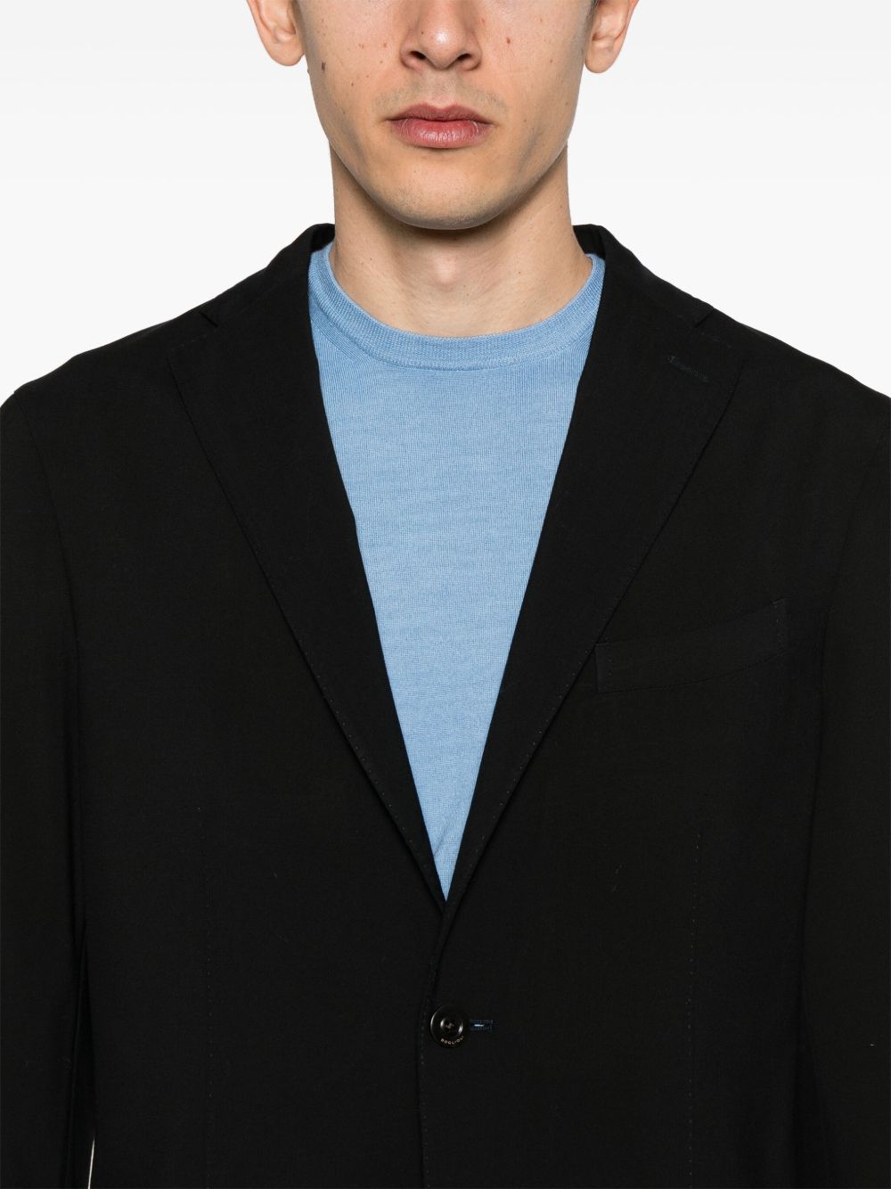 BOGLIOLI Men's Wool Single-Breasted Jacket