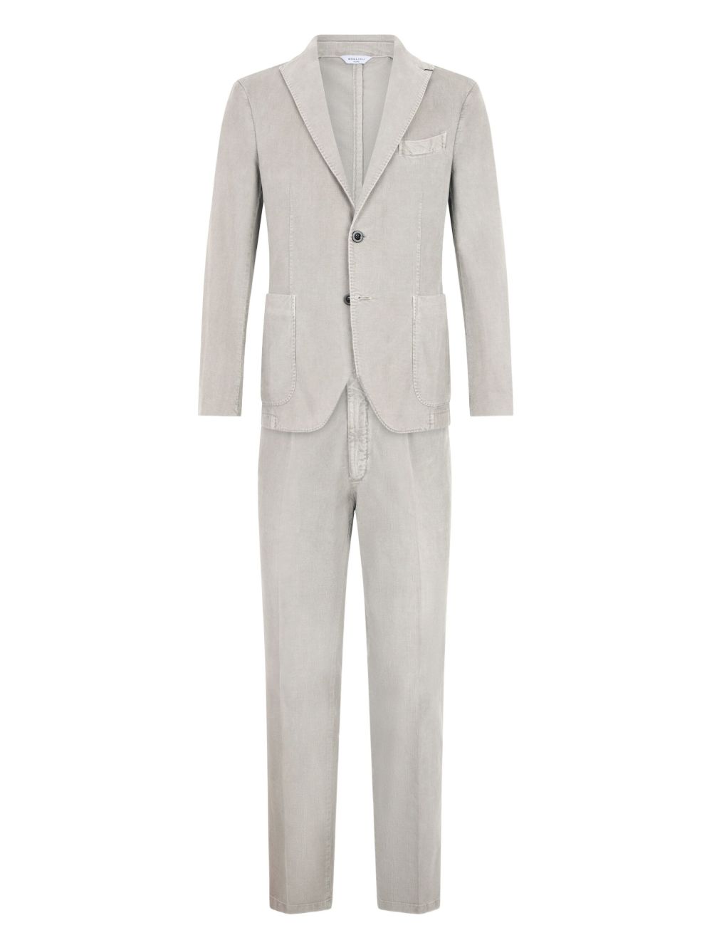 BOGLIOLI Classic Men's Two-Button Suit with Patch Pockets