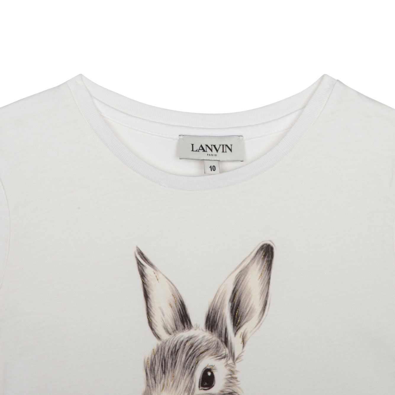 LANVIN Cotton T-Shirt for Girls