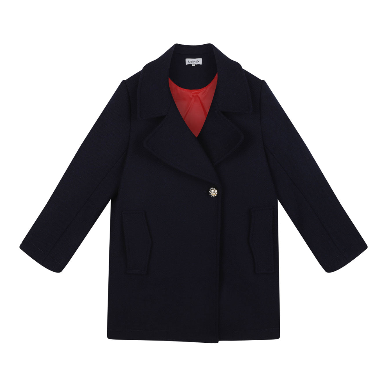 LANVIN Wool-Blend Jacket for Girls