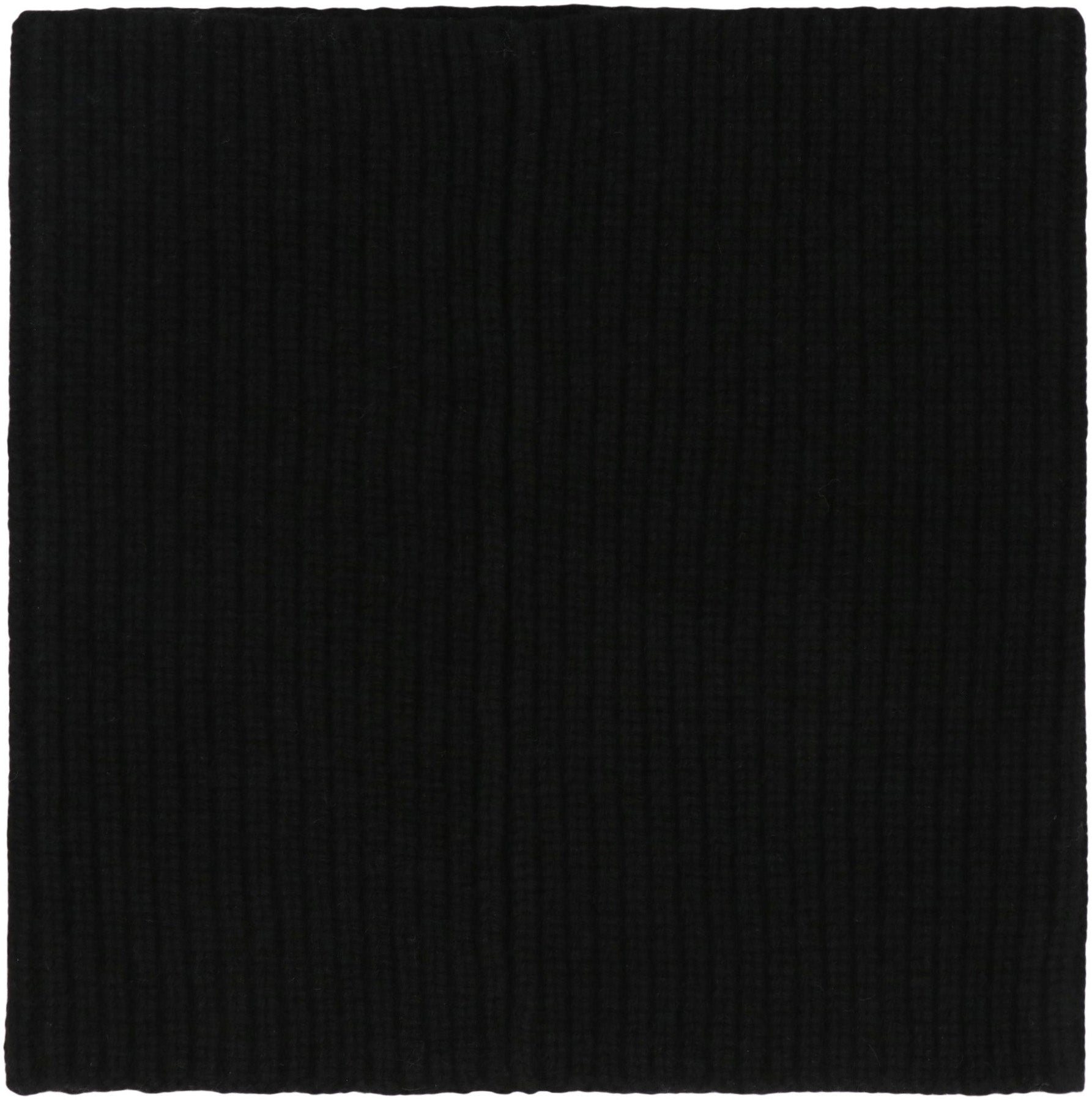 STONE ISLAND Ribbed Knit Scarf with Distinctive Logo