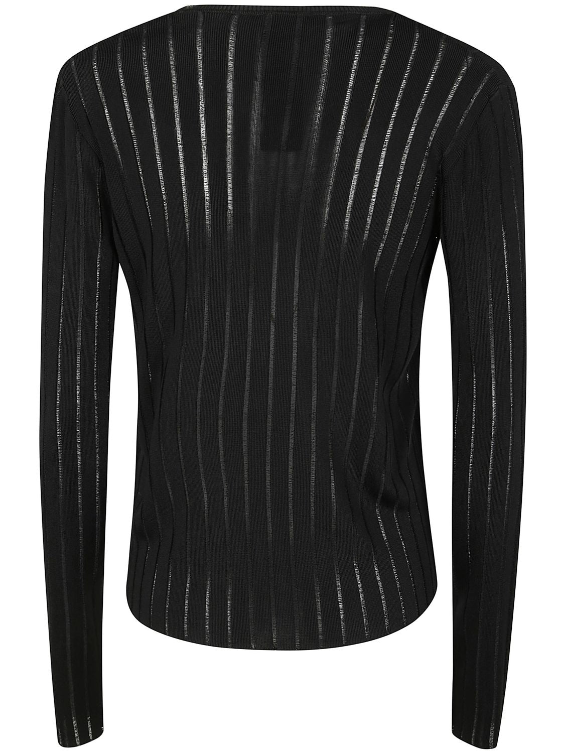 SAPIO V Neck Sweater in Viscose Crepe for Women