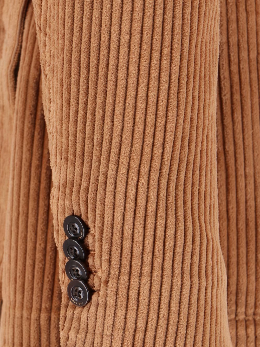 BOGLIOLI Men's Velvet Double-Breasted Jacket