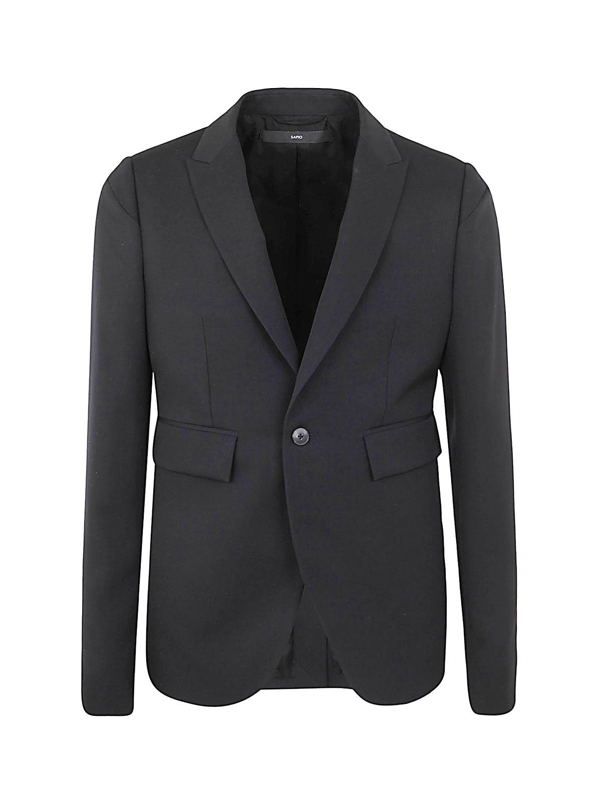 SAPIO Single Breasted Wool Blazer Jacket for Men