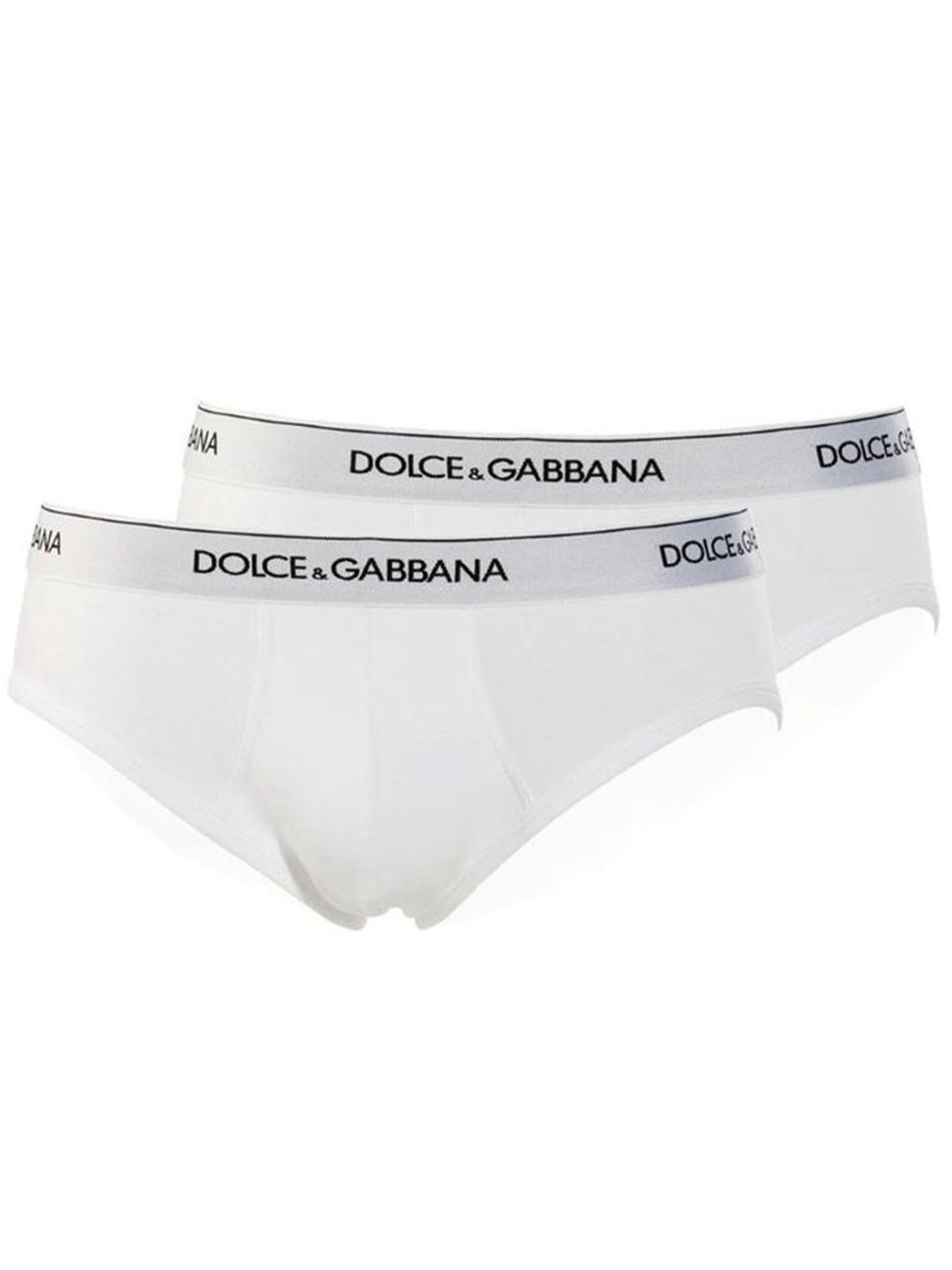 DOLCE & GABBANA Classic Midi Brief Bi-Pack for Men
