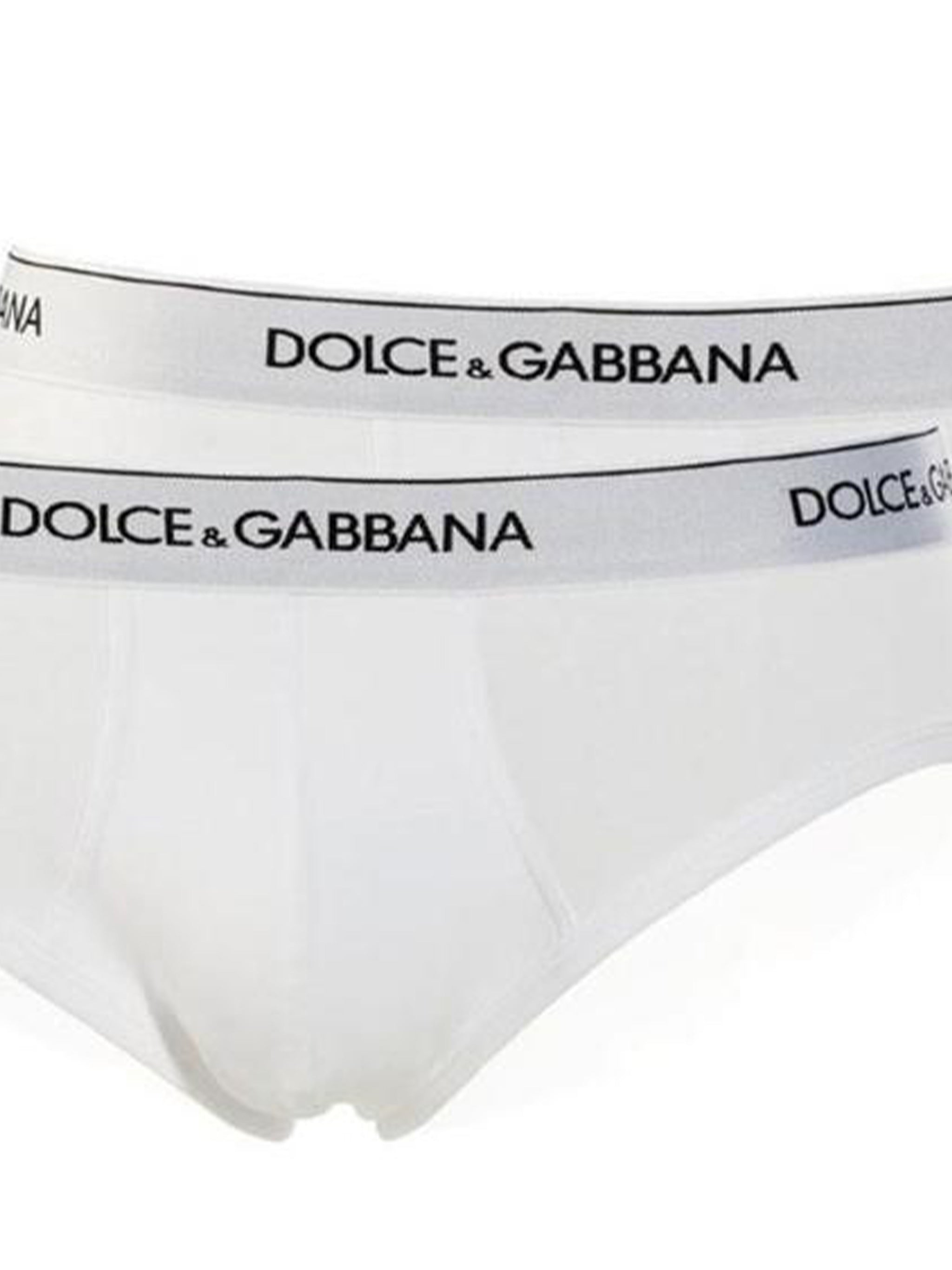 DOLCE & GABBANA Classic Midi Brief Bi-Pack for Men