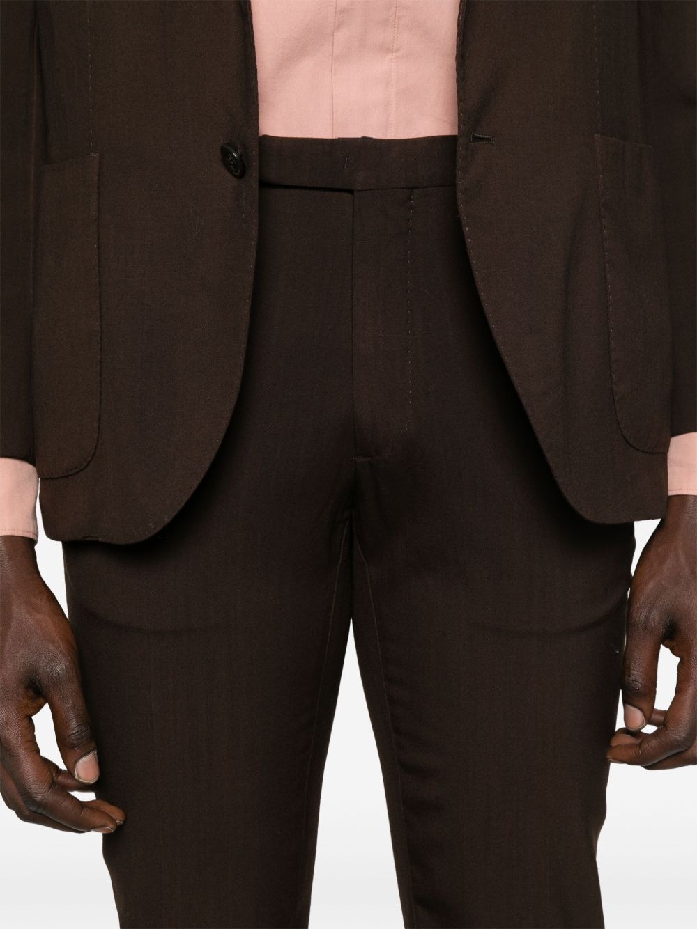 BOGLIOLI Elegant Wool Double-Breasted Suit for Men