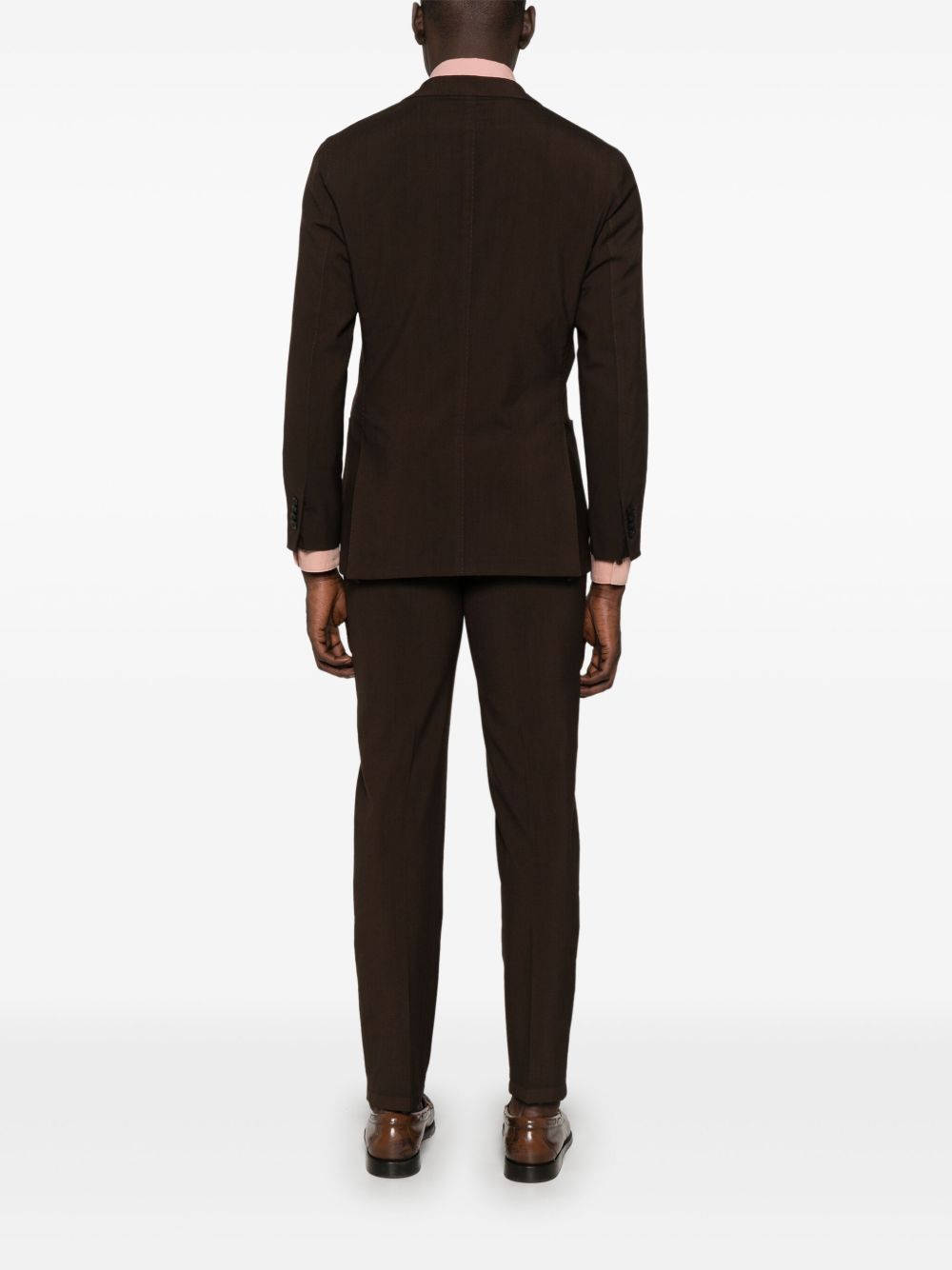 BOGLIOLI Elegant Wool Double-Breasted Suit for Men