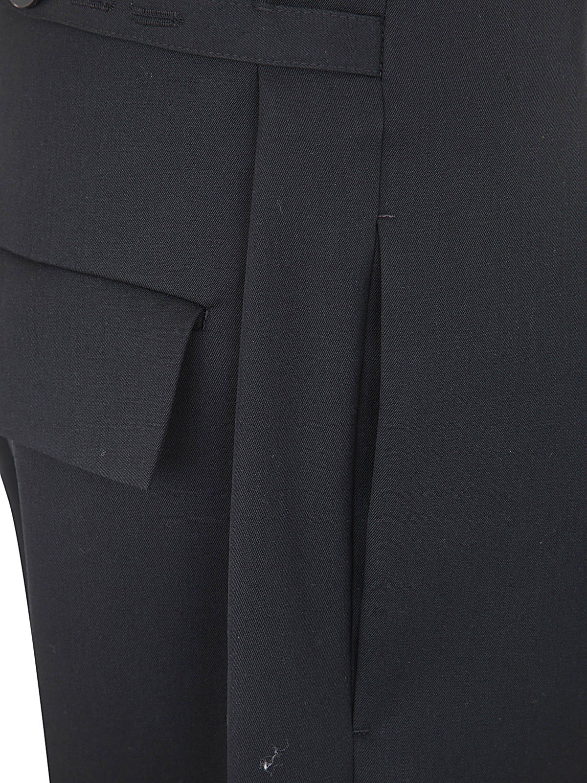 SAPIO Loose Fit Wool Trousers
