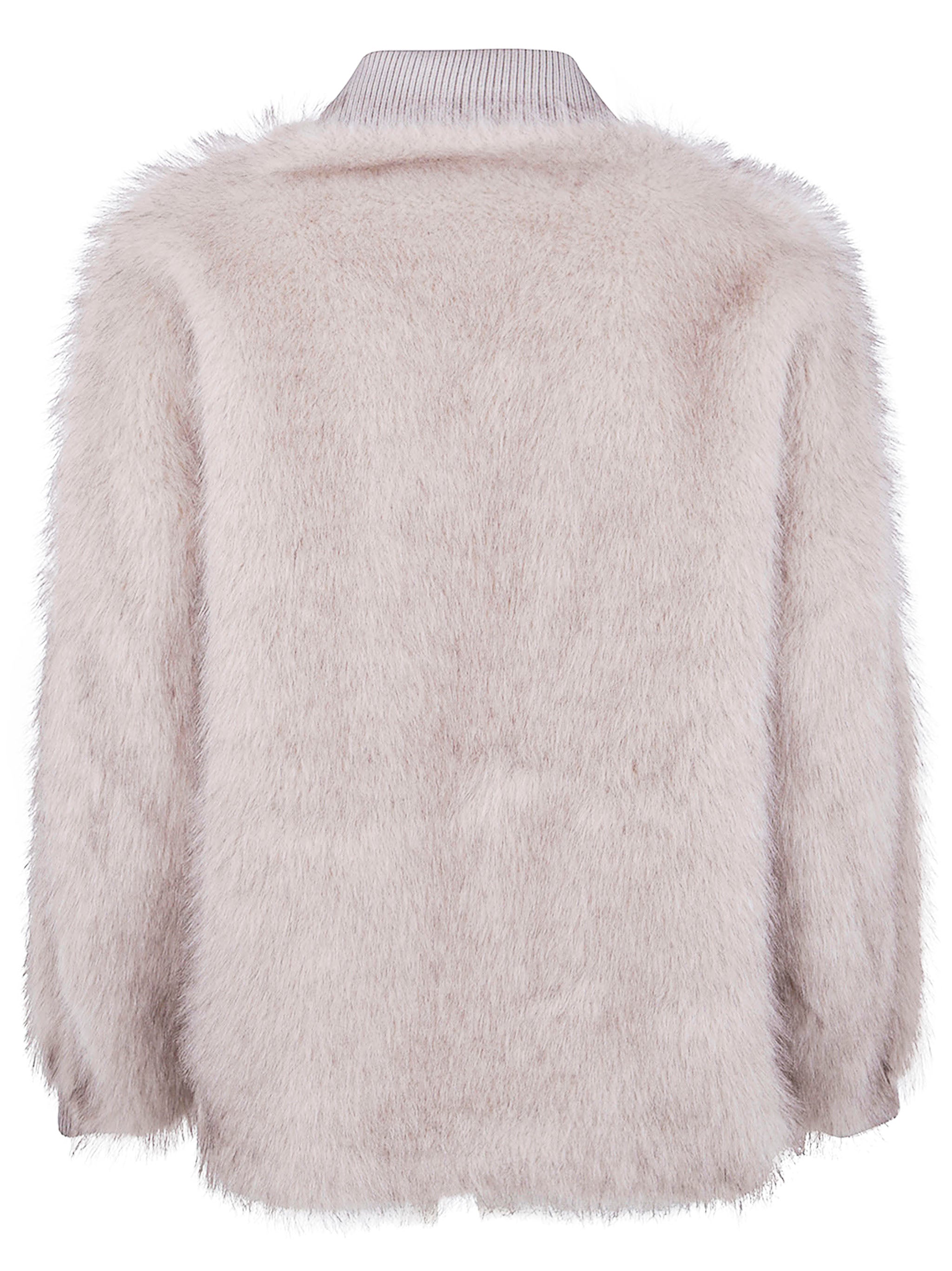 DRHOPE Faux Fur Jacket for Women