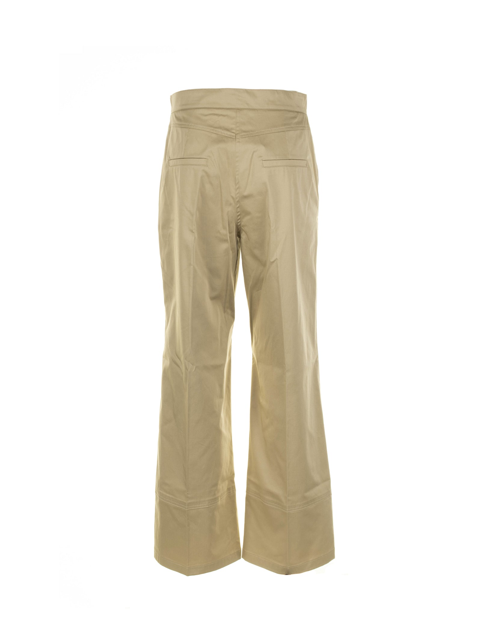 MARELLA High-Waisted Wide Leg Trousers for Women