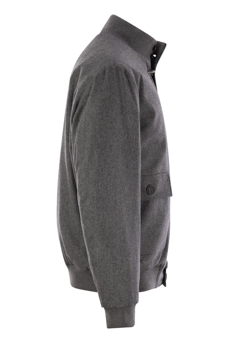 FAY Men's Wool Bomb Jacket