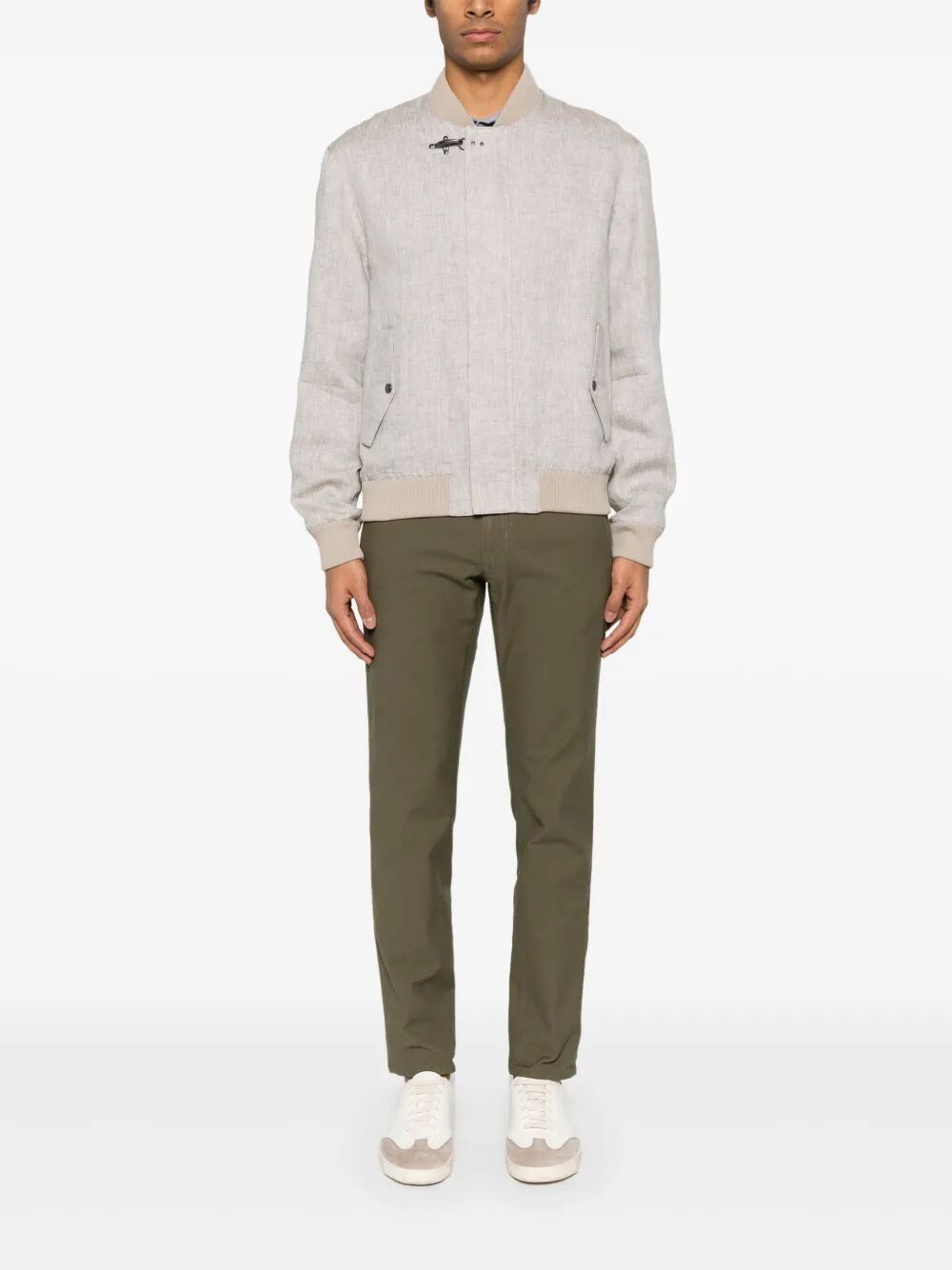 FAY Linen Jacket for Men - SS25 Collection