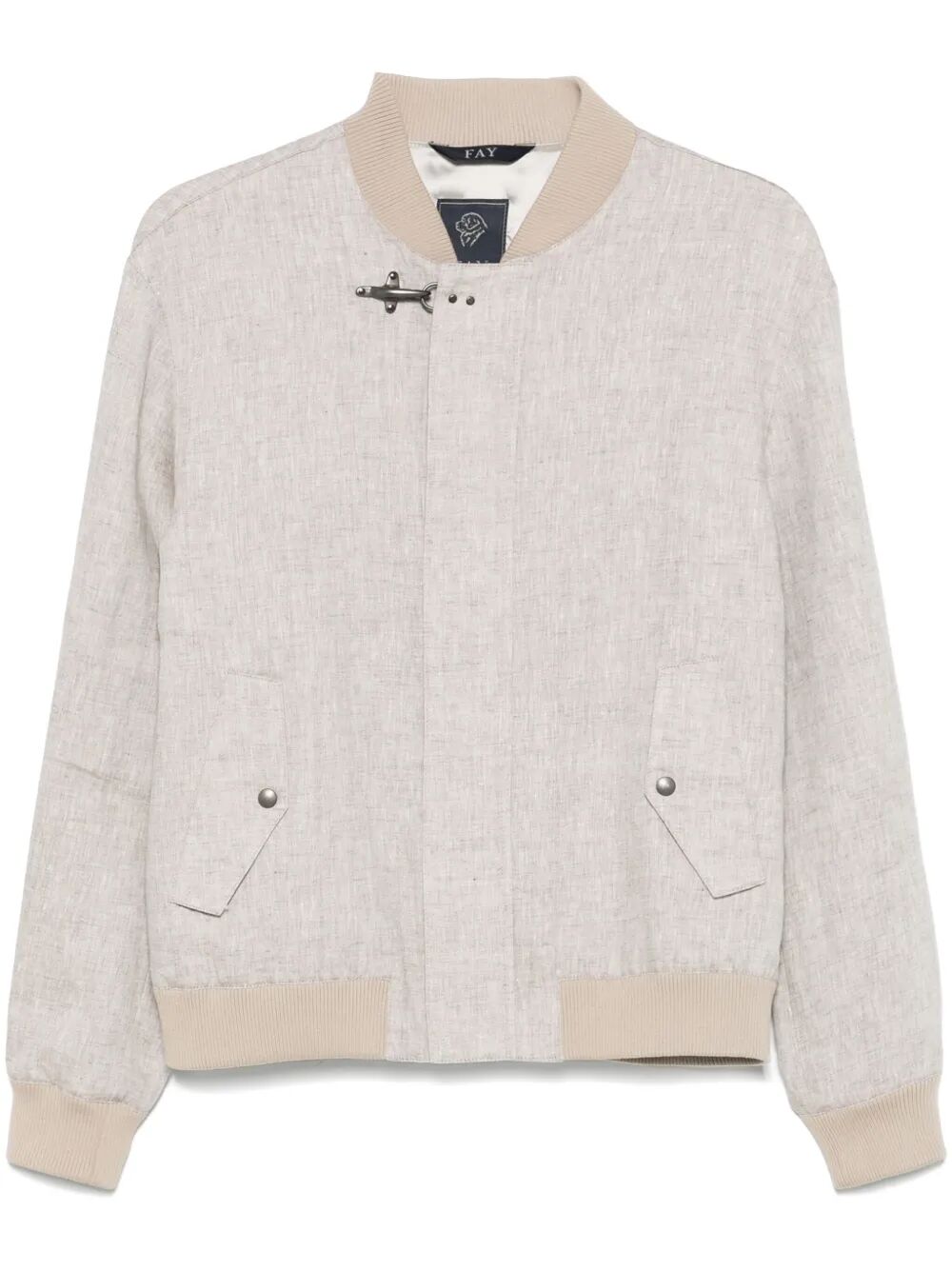 FAY Linen Jacket for Men - SS25 Collection