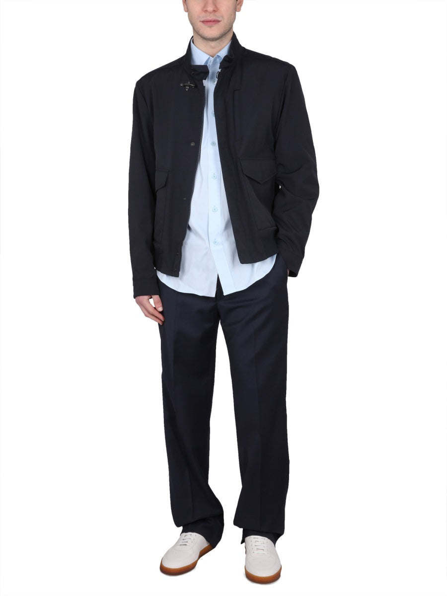 Men's FAY Mini Jacket with Hook Closure