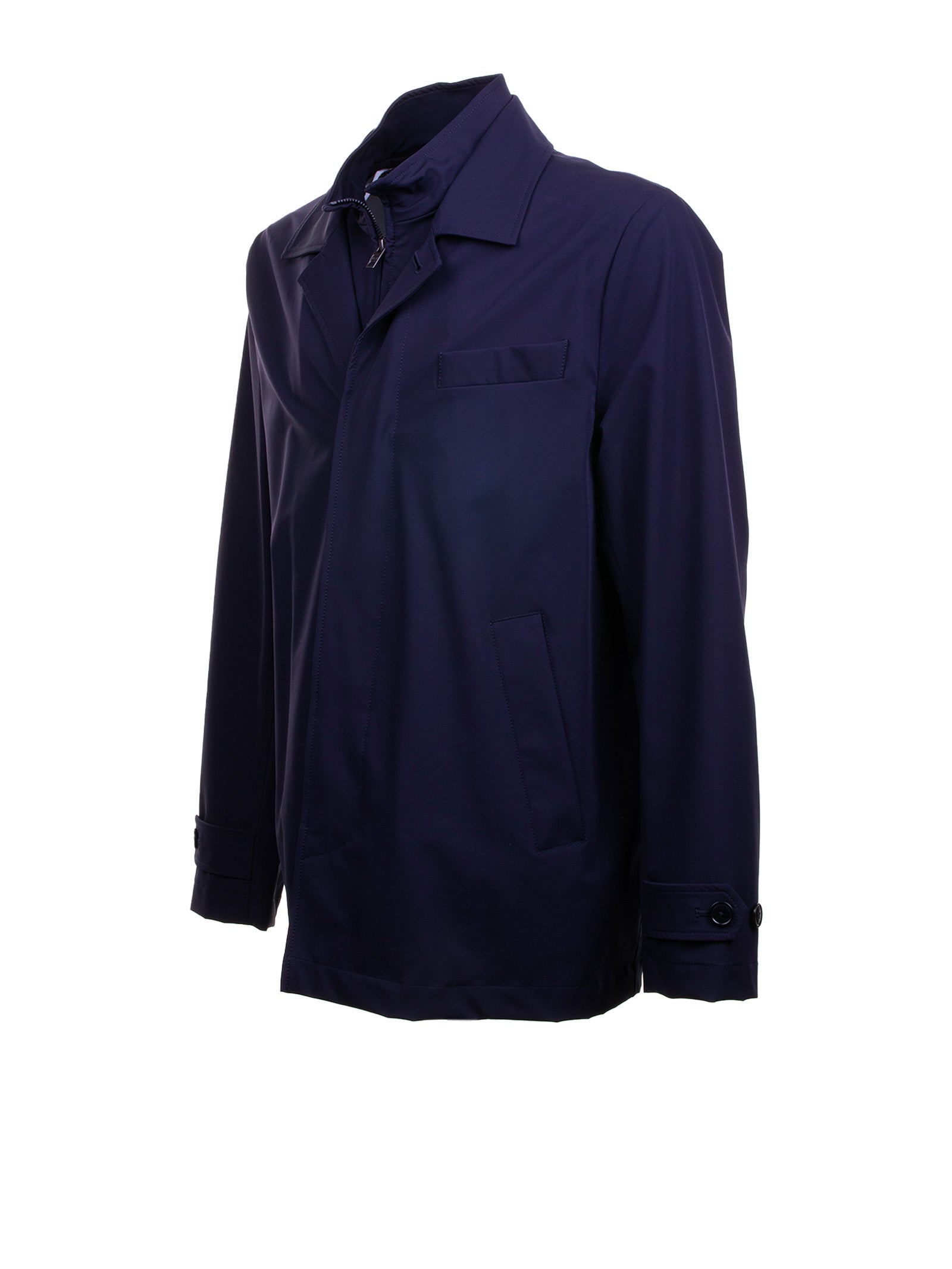 FAY Stretch Nylon Jacket with Water-Repellent Treatment for Men