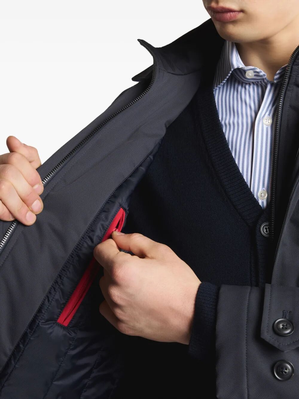 FAY Stylish Men's Mini Jacket - FW25